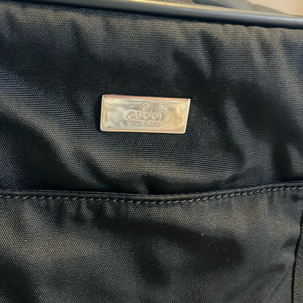 Gucci dog carrier/tote